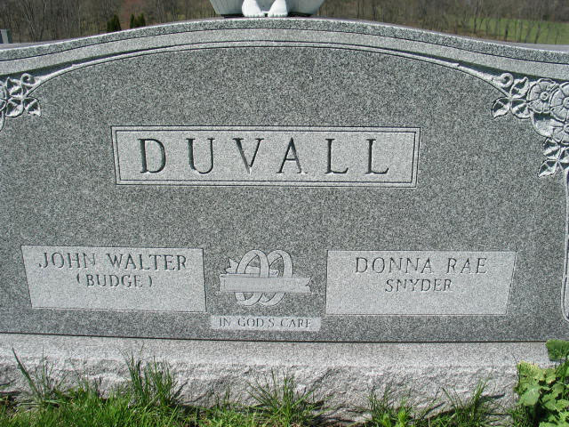 John Walter and Donna Rae Duvall